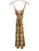 Smith & Quinn Size Small Yellow, Red, Blue Polyester Blend Spaghetti Strap Dress Yellow, Red, Blue / Small