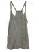 FP Movement Size Est M Gray Spaghetti Strap Heathered Pockets Romper Gray / Est M