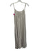 The Guilty Parties Size M Cream Beige Linen & Viscose Spaghetti Strap Dress Cream Beige / M