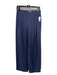 Vince Size S Blue Acetate & Viscose Pockets Pleated Faux Fly Trouser Pants Blue / S