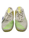 Nike Shoe Size 9.5 White, Green, Yellow Synthetic Mesh lace up Low Top Sneakers White, Green, Yellow / 9.5