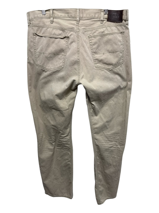 Polo Size 38 Beige Cotton Blend Solid Khakis Men's Pants Beige / 38