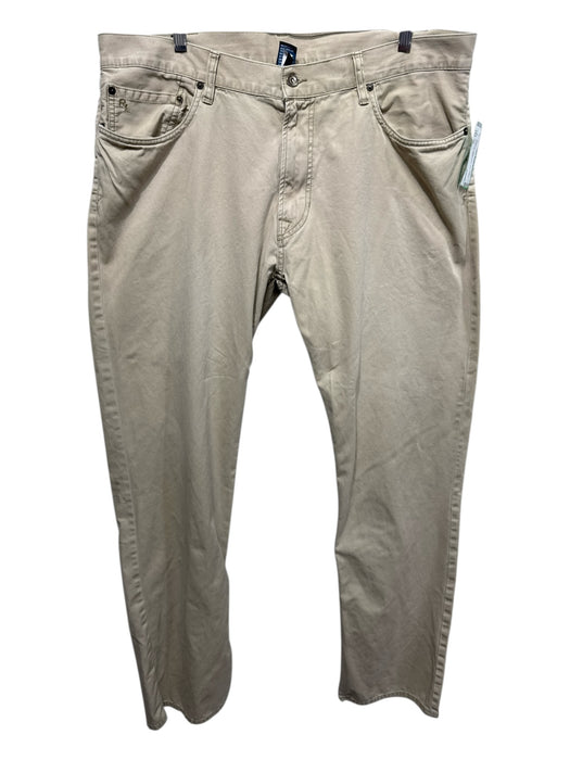 Polo Size 38 Beige Cotton Blend Solid Khakis Men's Pants Beige / 38