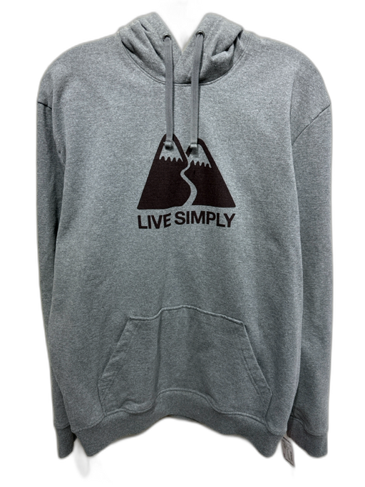 Patagonia Size L Gray Cotton logo Hoodie Men's Jacket Gray / L