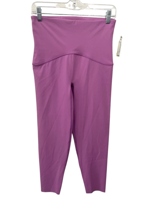 Spanx Size L Purple Nylon Blend Athletic Leggings Purple / L