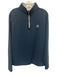 Peter Millar Size M Blue Synthetic Solid Quarter Zip Men's Long Sleeve Shirt Blue / M