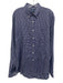 Ralph Lauren Size 16 Blue & White Cotton Grid Button Up Men's Long Sleeve Shirt Blue & White / 16