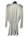 Yumi Kim Size XS White Polyester Swiss Dots Smocked Neck Long Sleeve Dress White / XS