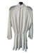 Yumi Kim Size XS White Polyester Swiss Dots Smocked Neck Long Sleeve Dress White / XS