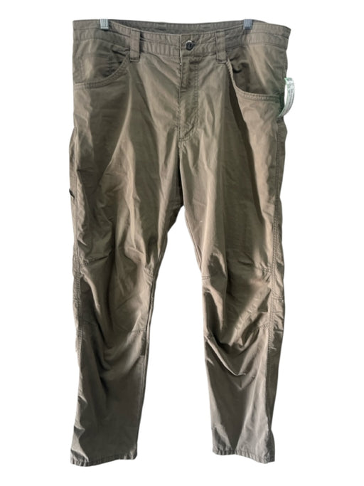 Patagonia AS IS Size 36 Green Cotton Blend Solid Khakis Men's Pants Green / 36
