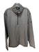 The North Face Size L Gray Synthetic Solid Quarter Zip Men's Long Sleeve Shirt Gray / L