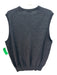 Peter Millar Size L Dark Gray Wool Blend Solid Vest V Neck Men's Sweater Dark Gray / L