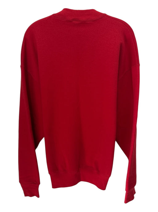 No Brand Size XL Red Cotton Blend UGA Sweatshirt Men's Long Sleeve Shirt Red / XL