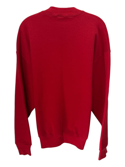 No Brand Size XL Red Cotton Blend UGA Sweatshirt Men's Long Sleeve Shirt Red / XL