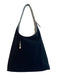 Salvatore Ferragamo Black Fabric Top Handle Magnetic Snap Closure Zip Pocket Bag Black / M