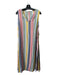 Curation Emerson Fry Size XS/S White & Multi Modal Sleeveless Rainbow Maxi Dress White & Multi / XS/S