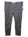 Ballin Size 36 Gray Cotton Solid Khakis Men's Pants Gray / 36