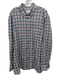 Alan Paine Size XL Green, Red & Yellow Plaid Button Down Men's Long Sleeve Shirt Green, Red & Yellow / XL