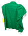 Psophia Vazquez de Castro Size S Green Cotton Button Up Sleeveless Shirt Top Green / S