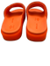 Adidas x Ivy Park Shoe Size 7 Neon Orange textile upper Terry Cloth Sandals Neon Orange / 7