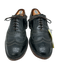 Allen Edmonds Shoe Size 9.5 Black Leather Broguing Dress Men's Shoes Black / 9.5