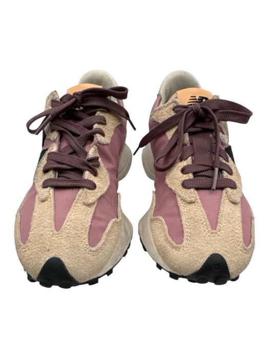 New Balance Shoe Size 7.5 Purple, Beige, Black Nylon Suede Lace Up Sneakers Purple, Beige, Black / 7.5