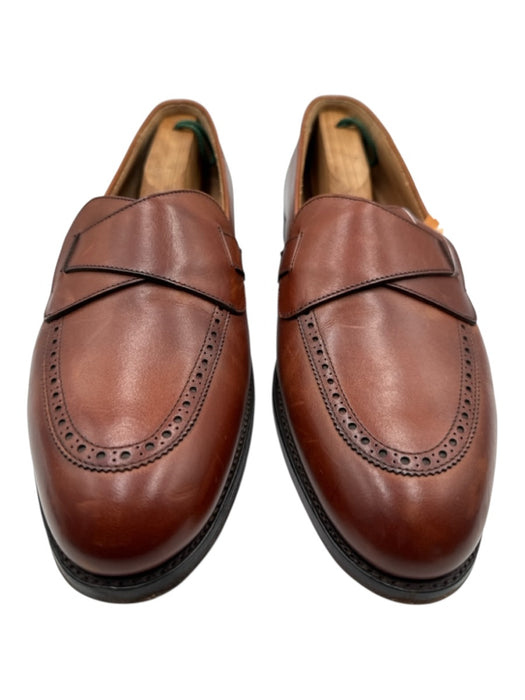 New & Lingwood Shoe Size 9E Brown Leather Solid Loafer Men's Shoes Brown / 9E
