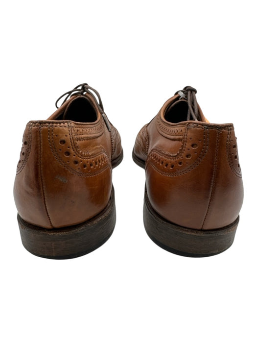 Allen Edmonds Shoe Size 10 Brown Leather preforated Laces Men's Shoes Brown / 10