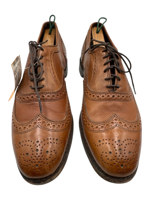 Allen Edmonds Shoe Size 10 Brown Leather preforated Laces Men's Shoes Brown / 10