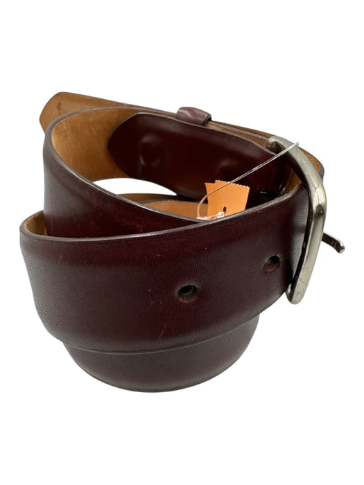 W Kleinberg AS IS Brown Leather Men's Belt Brown