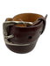 W Kleinberg AS IS Brown Leather Men's Belt Brown