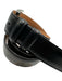 Martin Dingman Black Leather Solid Men's Belt Black