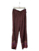 Anthropologie Size 10 Brown, Pink & Orange Viscose Zip Fly Abstract Pants Brown, Pink & Orange / 10