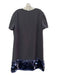 Kate Spade Size 14 Black & Multi Polyester Round Neck Short Sleeve Sequins Dress Black & Multi / 14