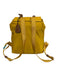 Tory Burch Mustard Yellow Nylon Magnetic  Flap Front Pockets Backpack Bag Mustard Yellow / M