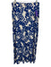 Boden Size 10 Blue & White Viscose Elastic Waist Side Pockets Skirt Blue & White / 10