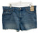 Madewell Size 32 Light Wash Cotton Zip Fly Frayed Hem Shorts Light Wash / 32