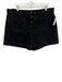 Madewell Size 32 Black Cotton Zip Fly Patch Pockets Shorts Black / 32
