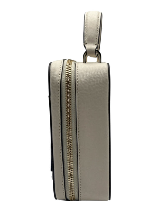 Kate Spade Cream & Multi Leather Saffiano Crossbody Bag Cream & Multi