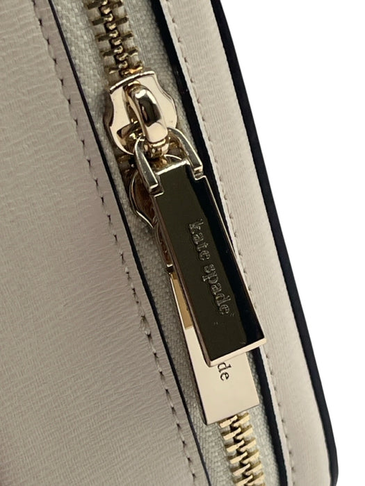 Kate Spade Cream & Multi Leather Saffiano Crossbody Bag Cream & Multi