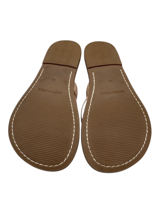 Bernardo Shoe Size 9 Blush Pink Leather Thong Sandals Blush Pink / 9