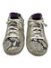 Golden Goose Shoe Size 39 Grey & Blue Leather Snakeskin Low Top Sneakers Grey & Blue / 39