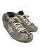 Golden Goose Shoe Size 39 Grey & Blue Leather Snakeskin Low Top Sneakers Grey & Blue / 39
