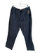 Pilcro Size Medium Navy Cotton Drawstring Waist Pockets Straight Leg Pants Navy / Medium
