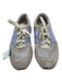 New Balance Shoe Size 9 Gray & Baby Blue Suede Leather Colorblock Sneakers Gray & Baby Blue / 9