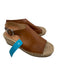 Rag & Bone Shoe Size 39.5 Brown & Tan Leather Ankle Buckle Open Toe Espadrille Brown & Tan / 39.5