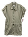 Pistola Size Medium Sage green Cotton Blend Short Sleeve Zucca Cuff Sleeve Dress Sage green / Medium