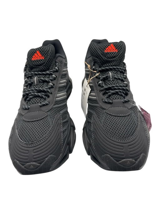 Adidas Shoe Size 12.5 New Black Synthetic Mesh Sneaker Men's Shoes Black / 12.5