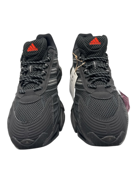 Adidas Shoe Size 12.5 New Black Synthetic Mesh Sneaker Men's Shoes Black / 12.5