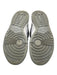 Nike Shoe Size 5 White & Grey Synthetic Lace Up Round Toe High Top Shoes White & Grey / 5